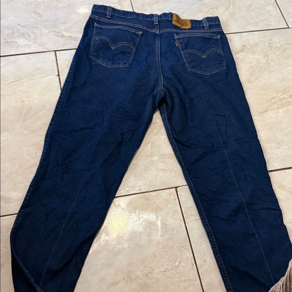 Men's Straight Fit Jeans - Deep Blue